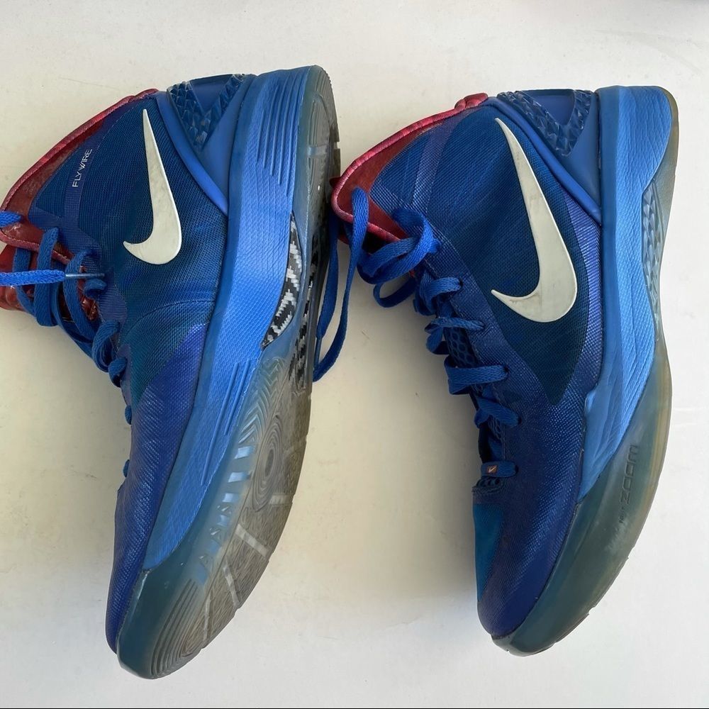 Nike Zoom Hyperdunk Blue 487427-400 EUC very Rare - Picture 2 of 9